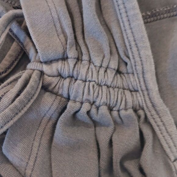 American Eagle Outfitters Blue Crop Tie Front Tank Top - Picture 10 of 10